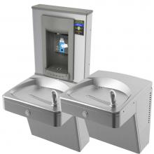 Franke Commercial Canada KEPV8ACSL-EBF-STN - Drinking fountains - Chilled, Vandal Resistant Drinking Fountain - Electronic