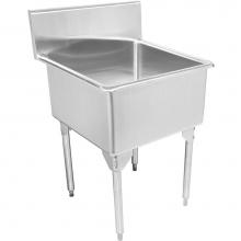 Franke Commercial Canada SL2424/316-1/2 - Type 316 laboratory - Scullery Sinks, 16 gauge, T316
