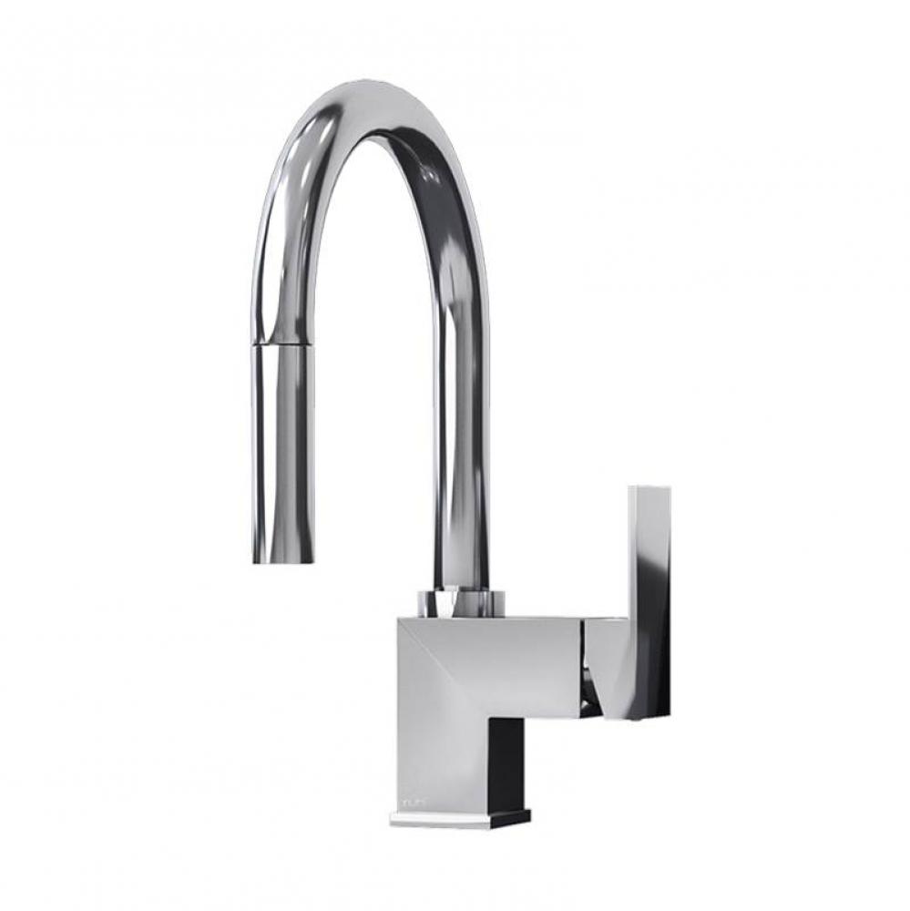 Pesto - Single-hole kitchen faucet with pull-out two jet spray