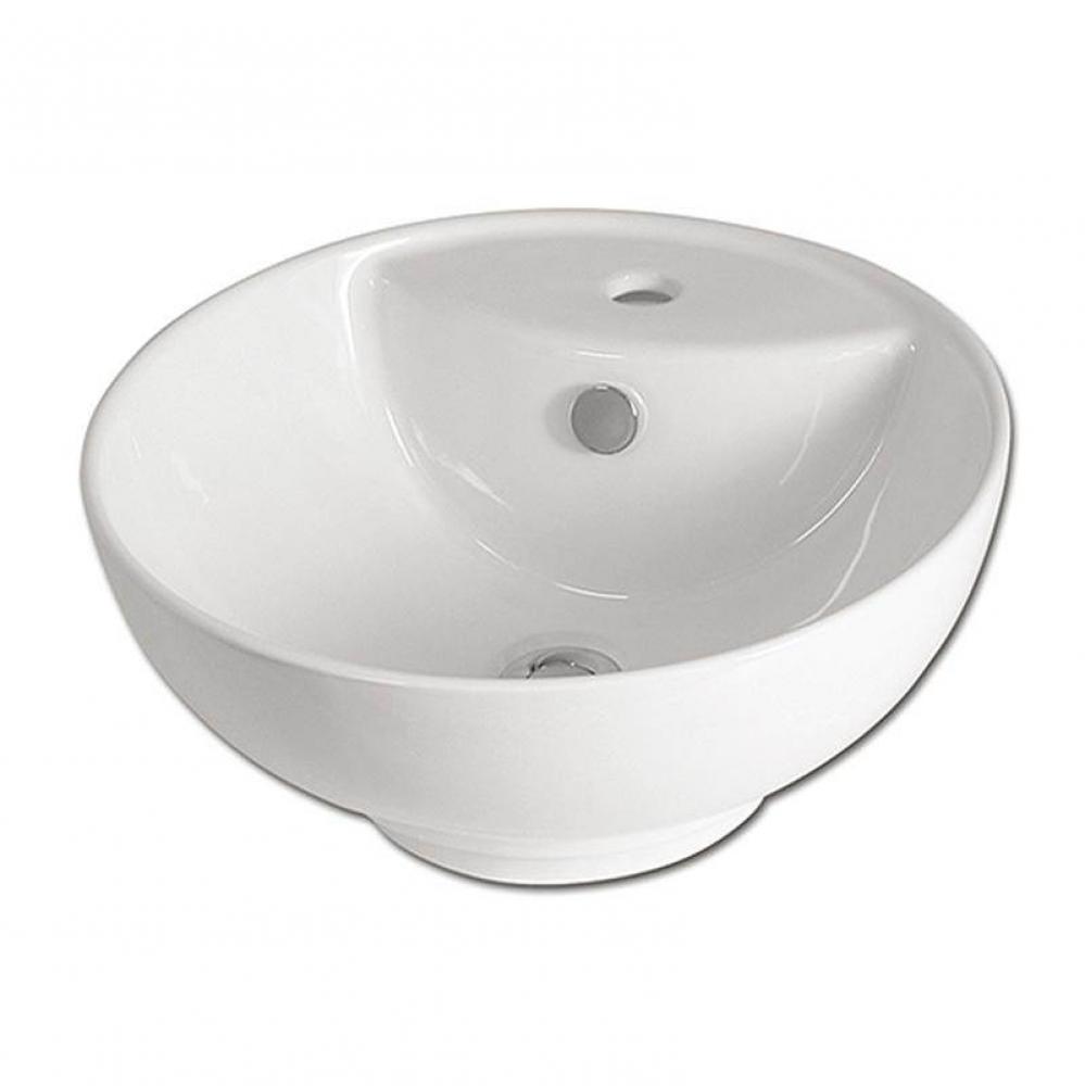 Over-Counter One Hole Basin Wh