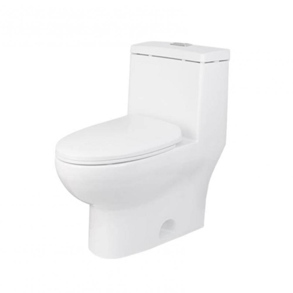 One Piece Toilet White