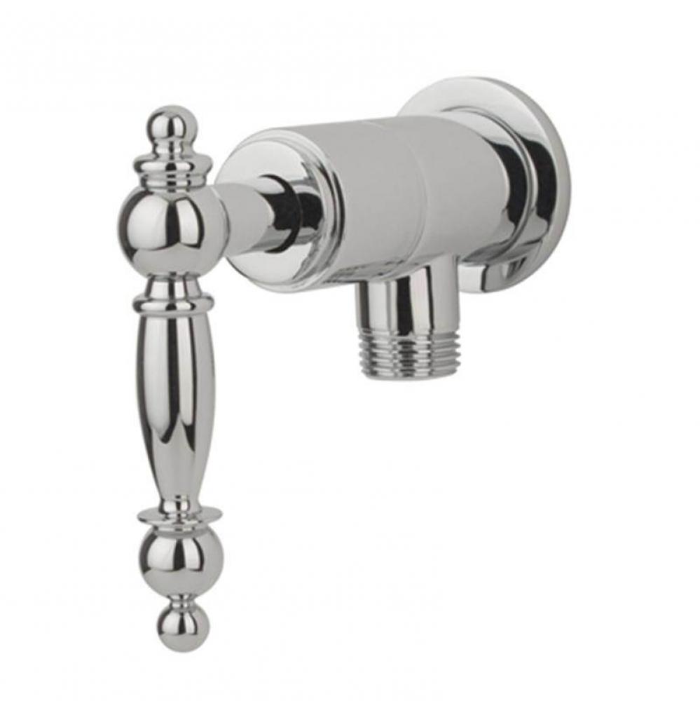Saida 1/2'' Stop Valve With Water Outlet Chrome