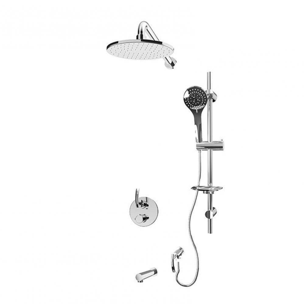 1/2'' thermostatic shower kit