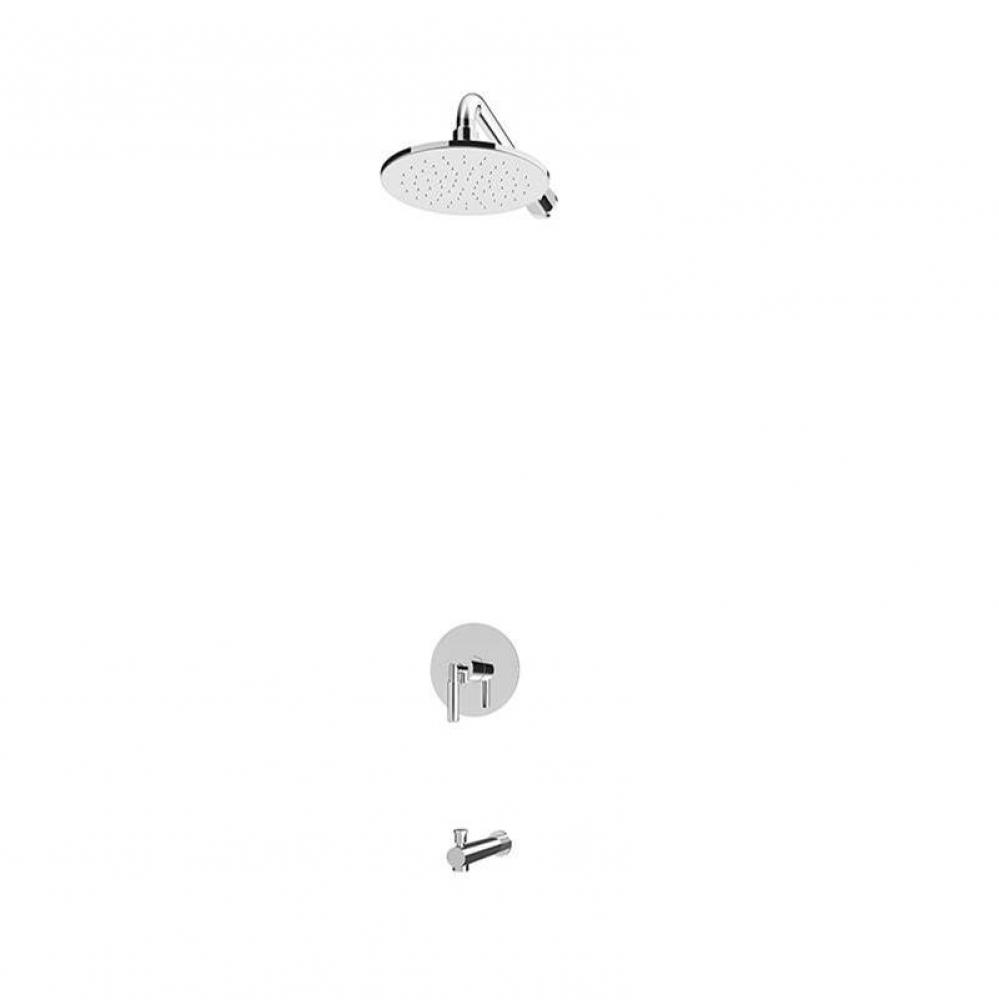 Billie/Dana 1/2'' P. Bal. Shower Set Chrome