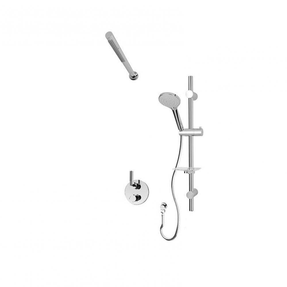 Billie/Dana 1/2'' Therm. Shower Set 2 Way Div. Xvtr69R Cc