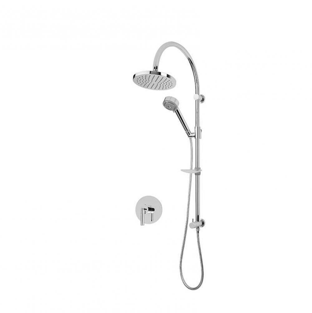 Billie/Dana 3/4'' Therm. Shower Set Chrome