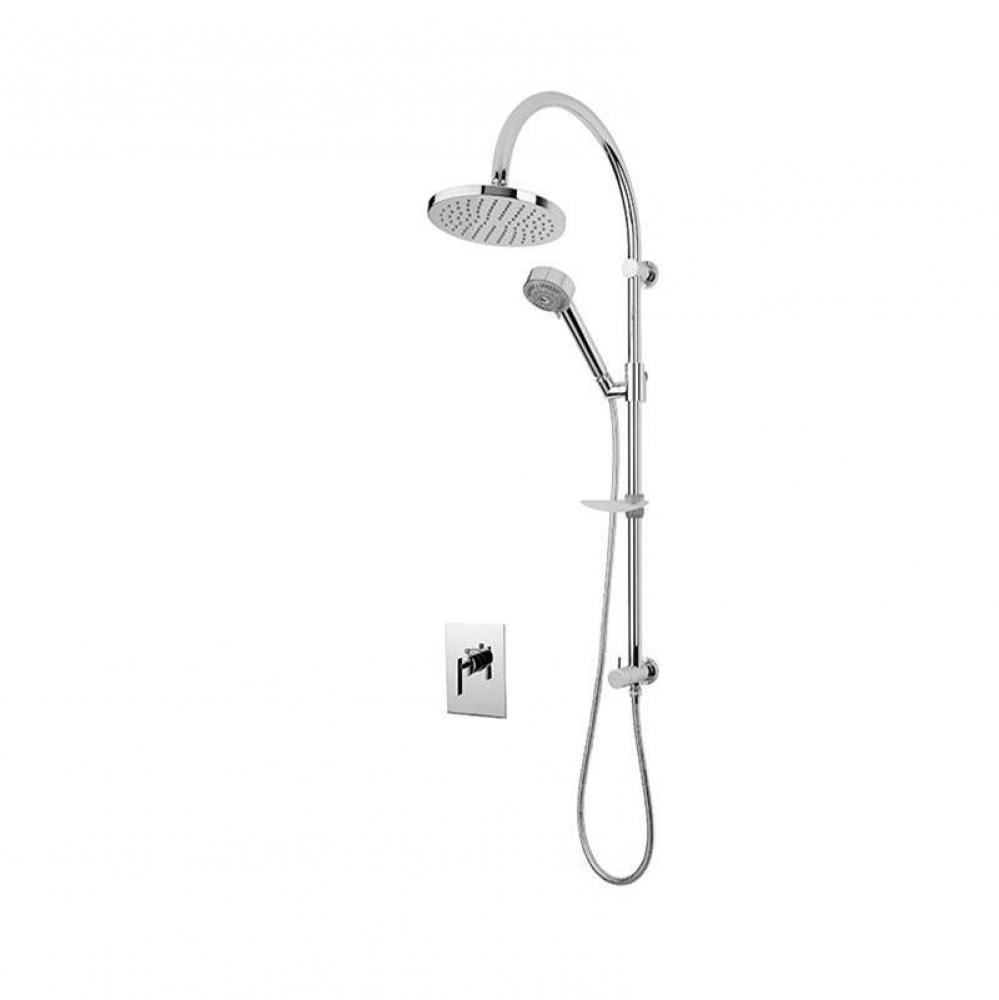 Gabriella 3/4'' Therm. Shower Set Chrome