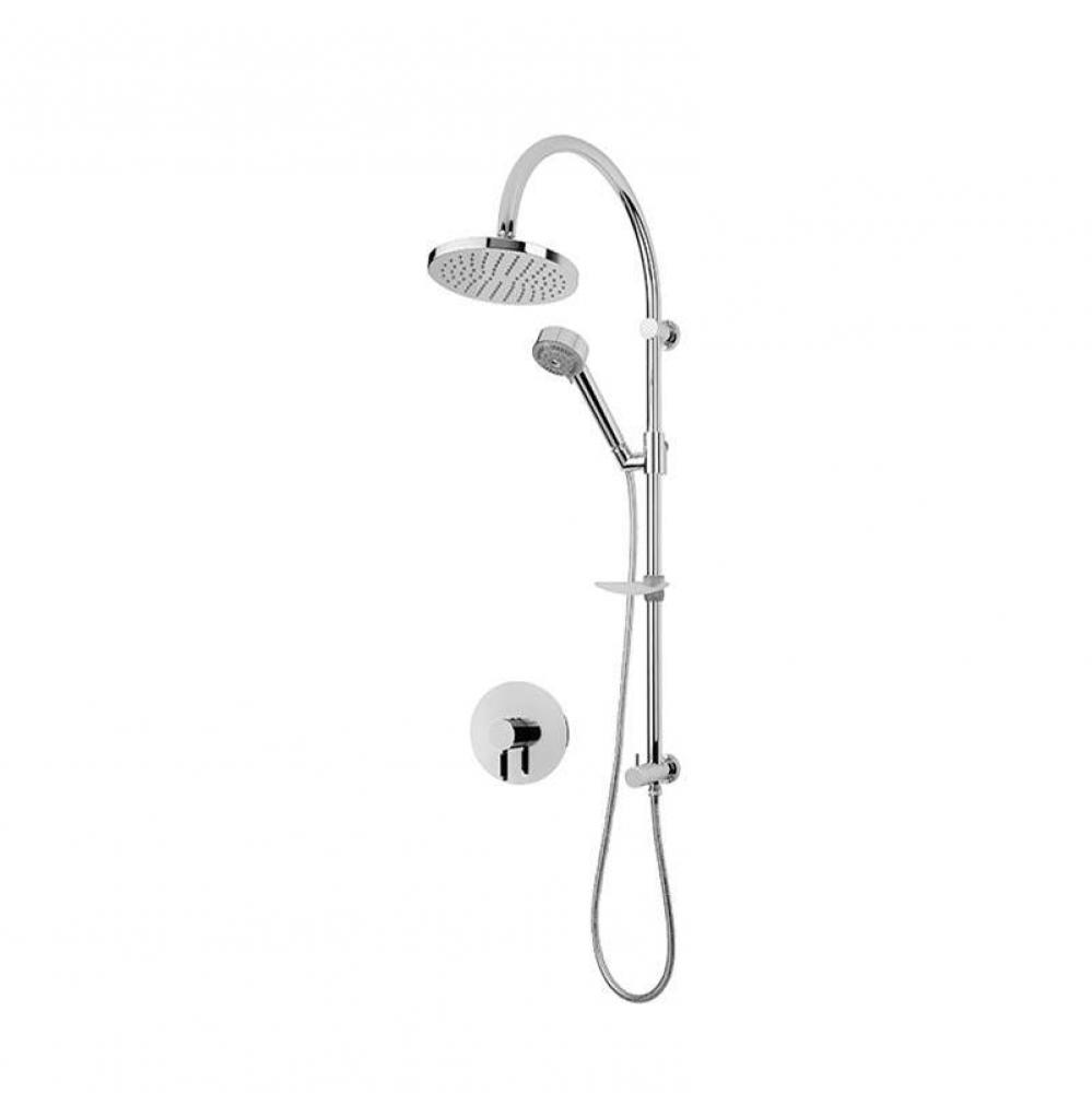 Vertigo C 3/4'' Therm. Shower Set Chrome