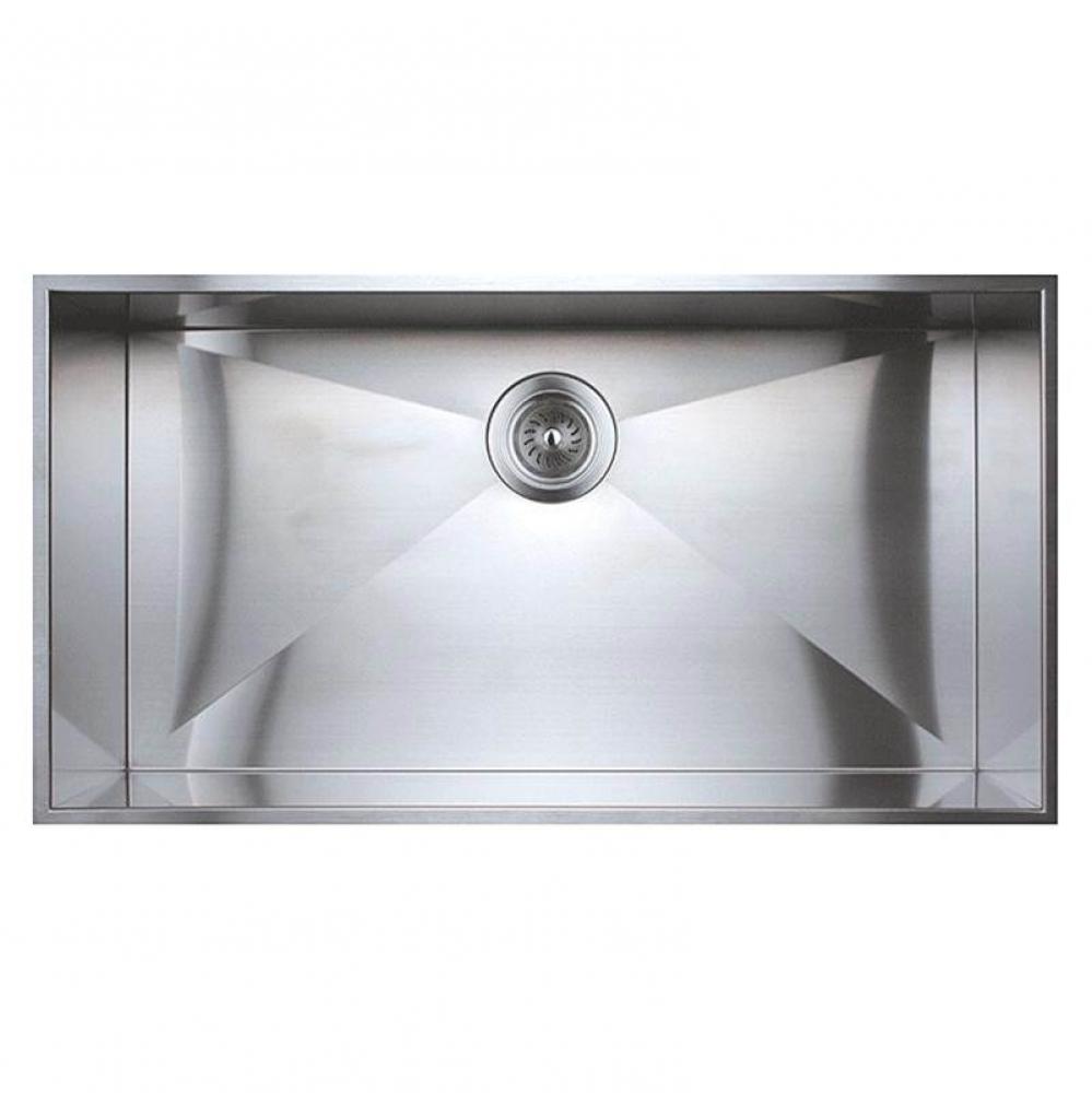Cabernet Single Undermount Sink 31- and No.xbd;'' X 17'' X 8-5/8''