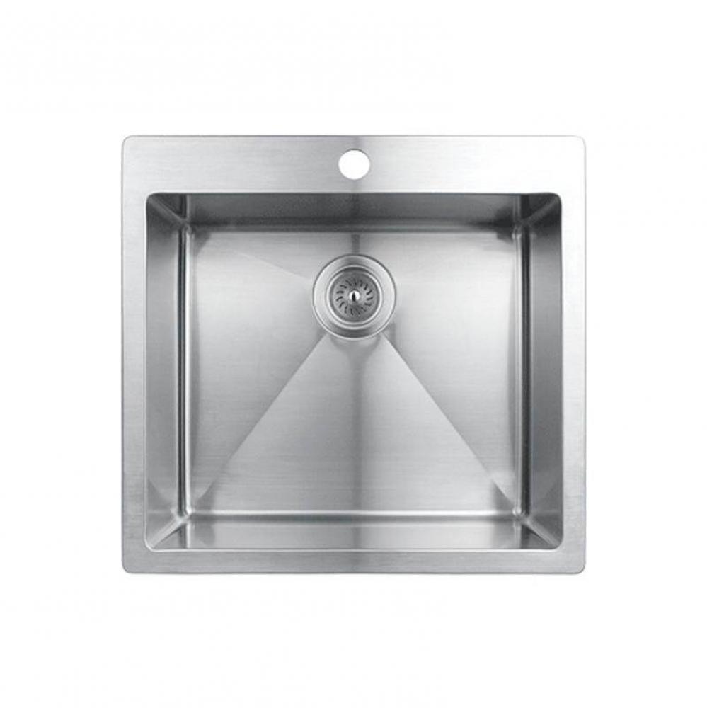 Muscat Single Drop-In Sink 21- and No.xbc;'' X 20'' X 7-7/8''