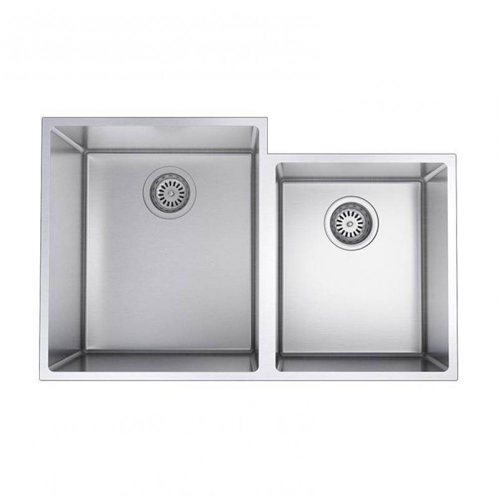 Riesling Double Undermount Sink 31- and No.xbc;'' X 20'' X 9''