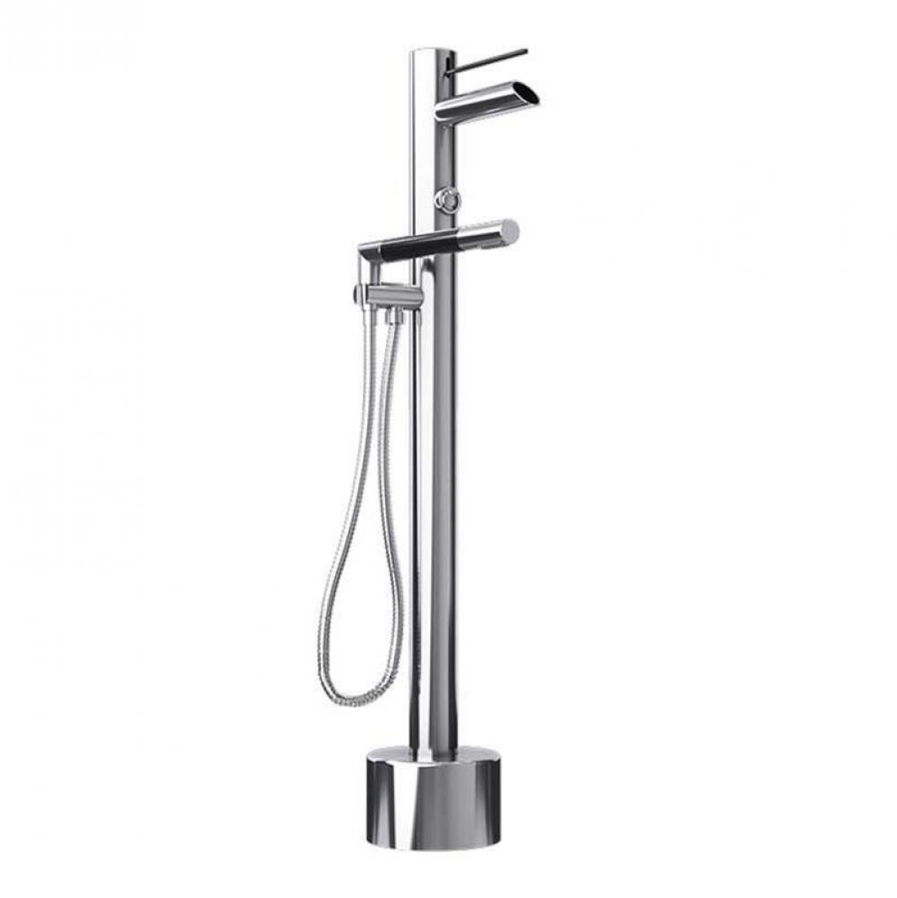 Kronos Free-Standing  Bathtub Mixer Chrome