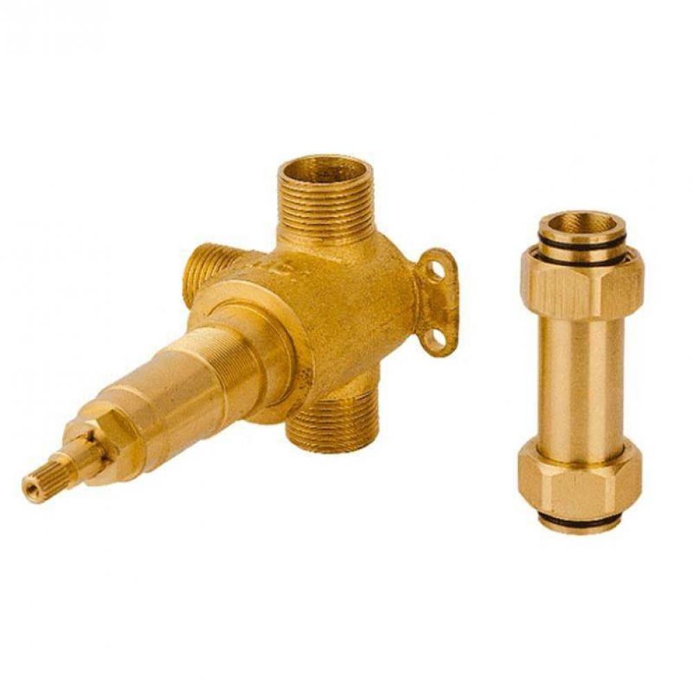 Rough 3/4''M X 1/2'' Npt Linear Stop-Valve