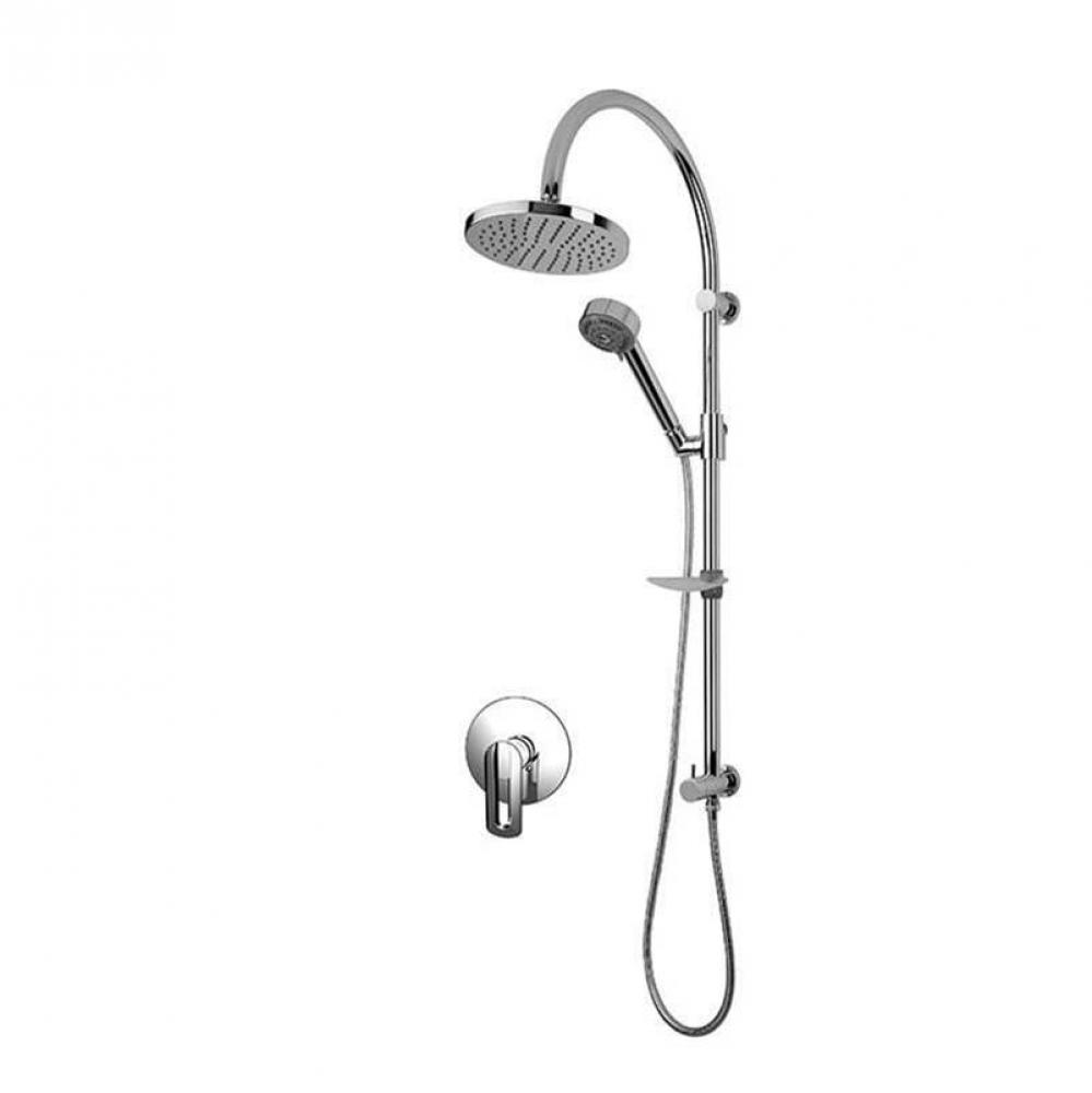 Myrto 1/2'' P. Bal. Shower Set Chrome