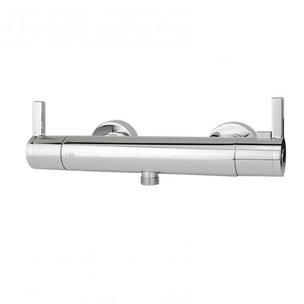 External Thermo. Bath/ Shower Valve Chrome With Ada Handle