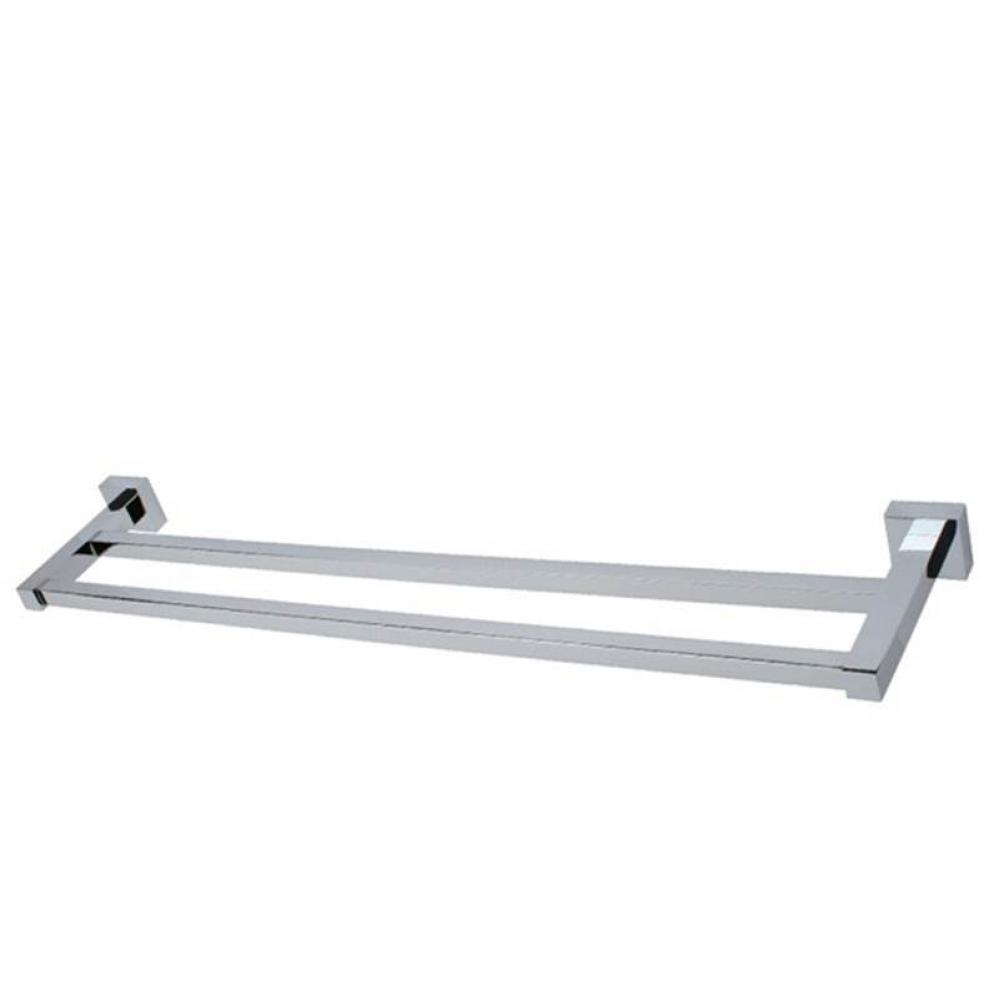 Lia Double Towel Bar 24'' Chrome