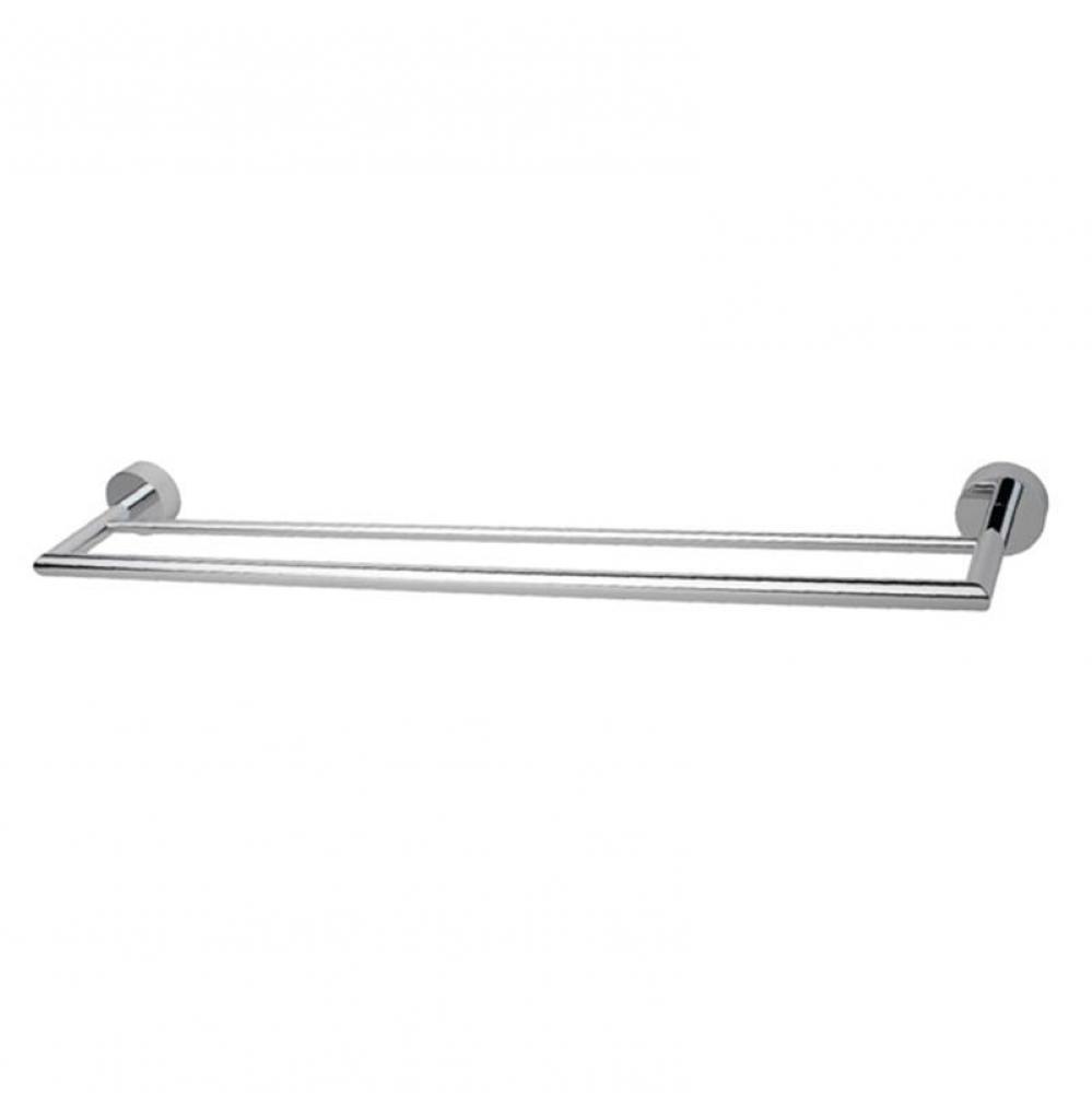 Chloe Double Towel Bar 24'' Chrome