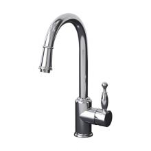 Rubi RSZ802BACC - Basilico - Single-hole kitchen faucet with pull-out two jet spray