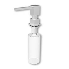 Rubi RDSMSCC - Modern Square Soap Dispenser Cc