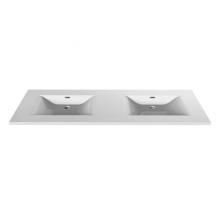 Rubi RMP1600DBL - Make-Up Double Basin White