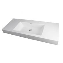 Rubi RTO120BL - Countertop Basin With Overflow White