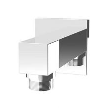 Rubi RA200CC - Square Slip-On Water Outlet Chrome