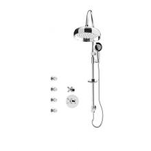 Rubi RJA916CC - Jade 3/4'' Therm. Shower Set Chrome