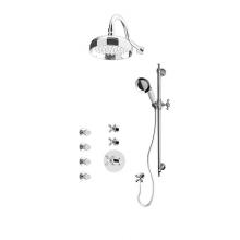 Rubi RJA918CC - Jade 3/4'' Therm. Shower Set Chrome