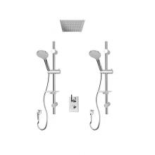 Rubi RLA816GCC - Gabriella 1/2'' Therm. Shower Set 2 Way Div. Xvtr69S Cc