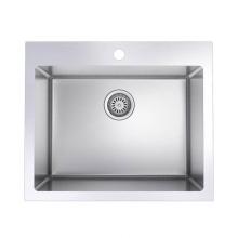 Rubi RCH606S - Single bowl kitchen sink with rounded corners
