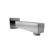 Rubi RQT190CC - Square S-On Bathtub Spout 190Mm Chrome