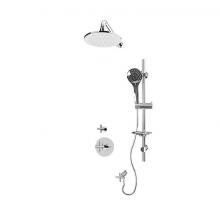 Rubi RCA911ACC - Alex/Gael 3/4'' Therm. Shower Set Chrome