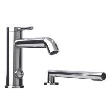 Rubi RVT22DWH - Vertigo 2 Pcs Bathtub Faucet Matte White