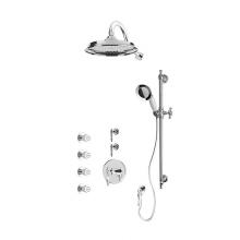 Rubi RAR918SPXCC - Saida 3/4'' Pex Therm. Shower Set Chrome