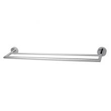 Rubi RCA05CCC - Chloe Double Towel Bar 24'' Chrome