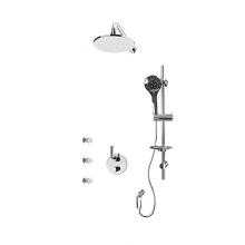 Rubi RCA814D-1CC - Billie/Dana 1/2'' Therm. Shower Set 2 Way Div. Xvtr69R Cc