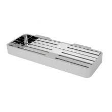 Rubi RMA911CP - Maya Rectangular Soap-Holder Chrome