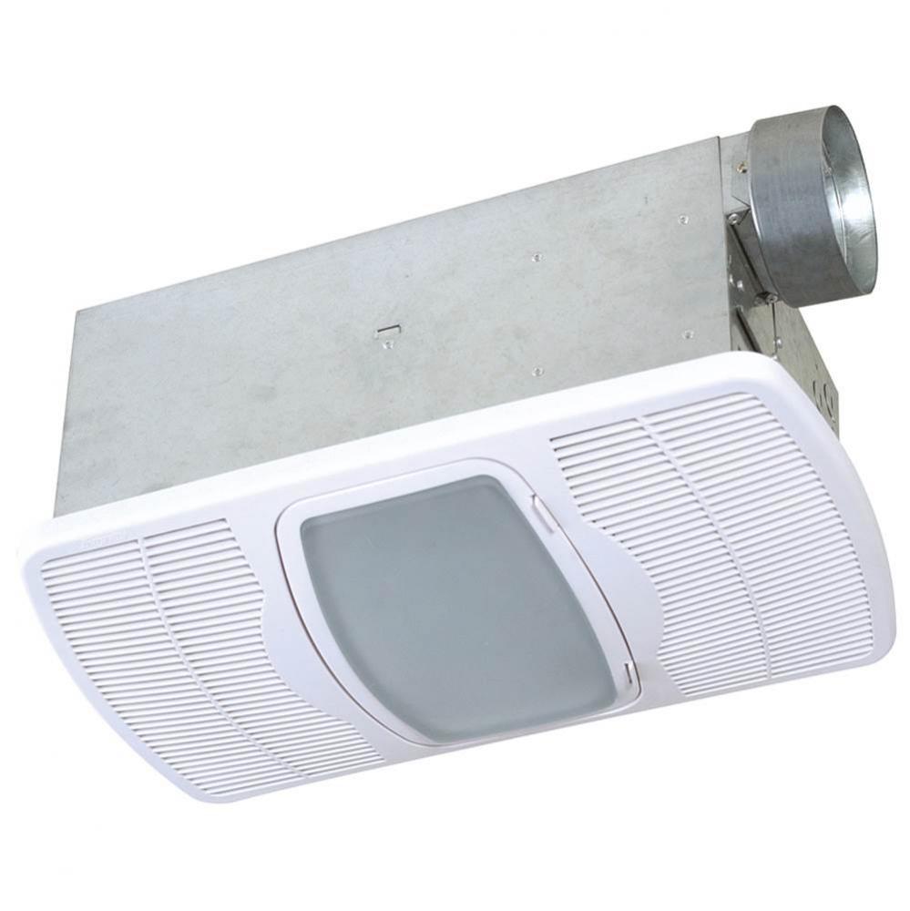 70 cfm Combination Exhaust Fan and Ceramic Heater with Light