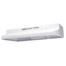 Air King AD1303 - 30'' White with 2 Speed Blower, Incandescent Lighting, Ductless Operation Only
