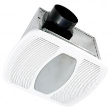 Air King LEDAK100D - 100 cfm Energy Star Certified Exhaust Fan with LED, Dual Speed