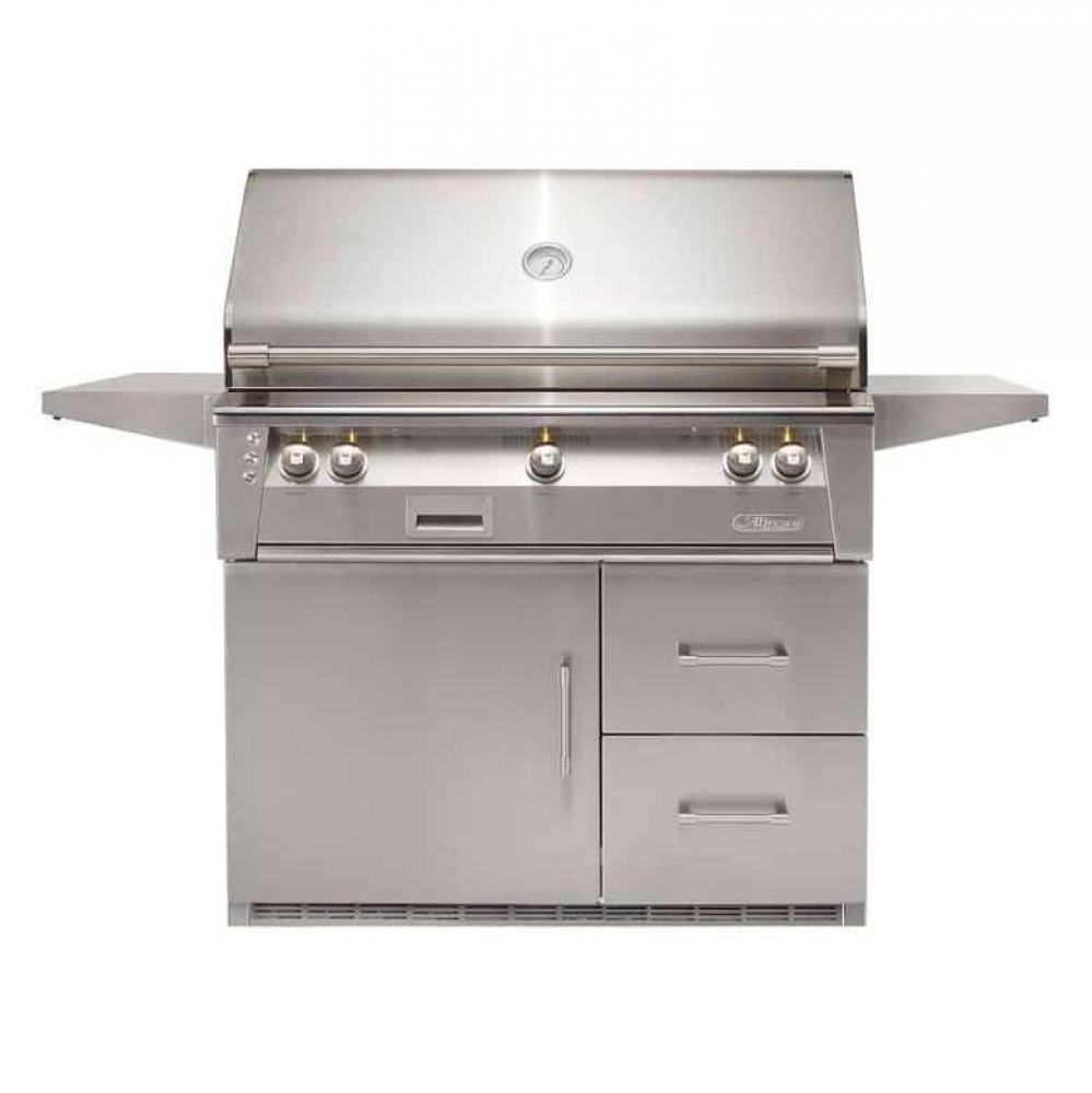 42'' Standard Grill On Refrigerated Base