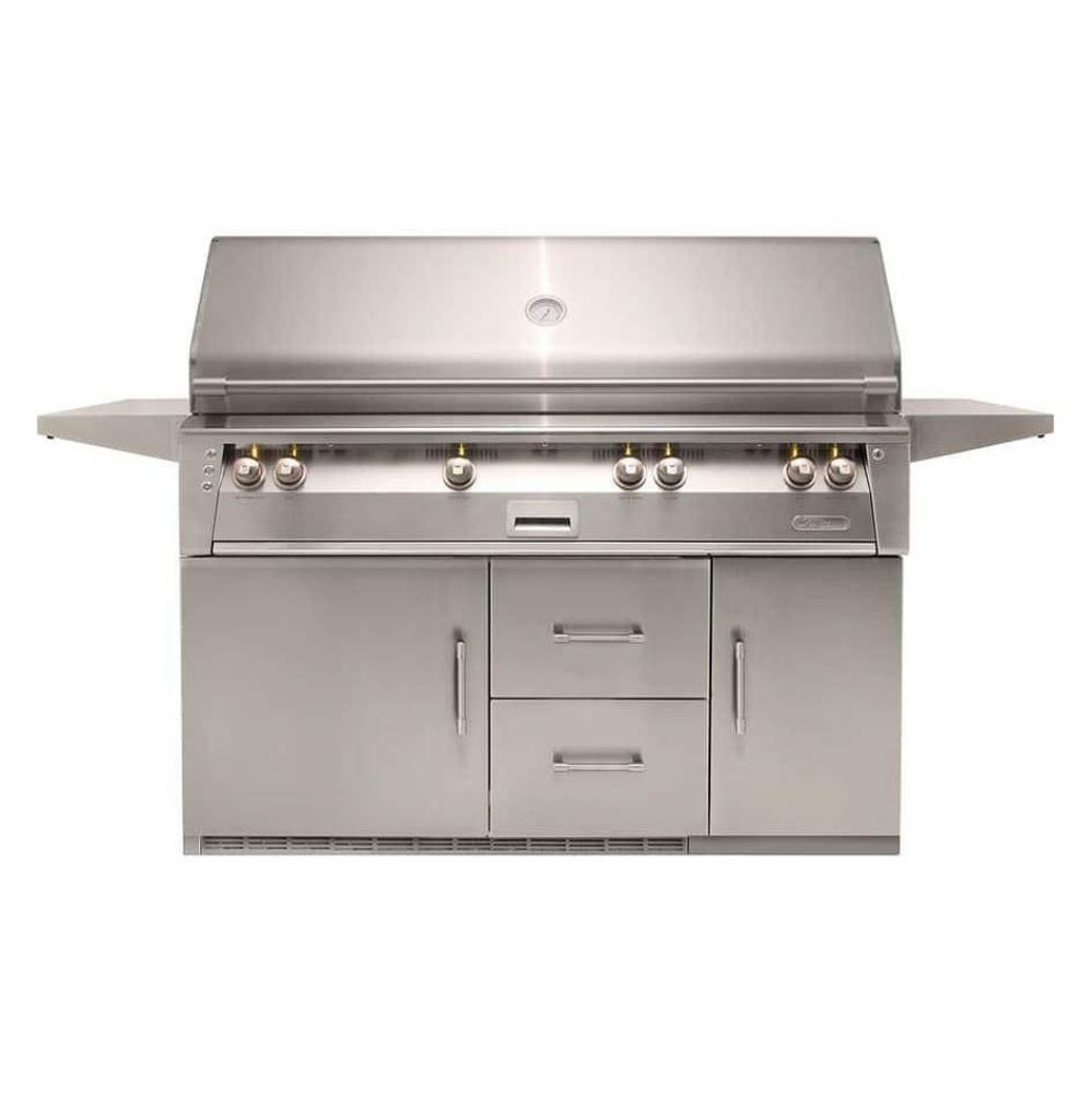 56'' Sear Zone Grill On Refrigerated Base