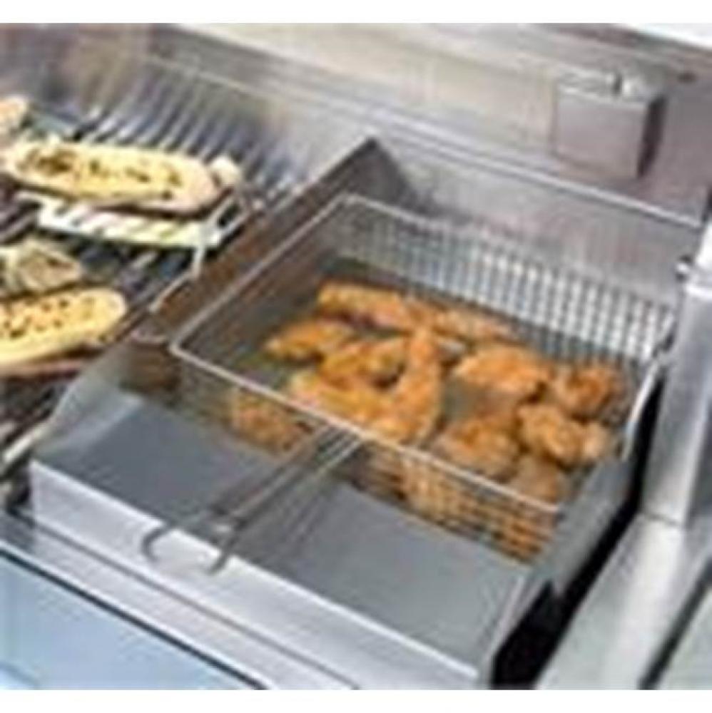 Grill Mounted Steamer/Fryer