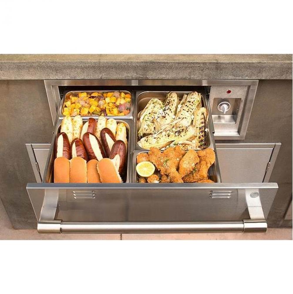 30'' Warming Drawer - 110 Vac Powered