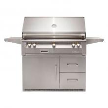 Alfresco ALXE-42SZRFG-NG - 42'' Standard Grill Sear Zone On Refrigerated Base