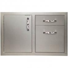 Alfresco ARTP-DDC - Door - Drawer Combo Unit