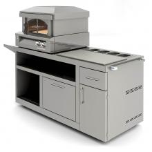 Alfresco AXE-PZA-PPC - 30'' Deluxe Pizza Oven Prep Cart