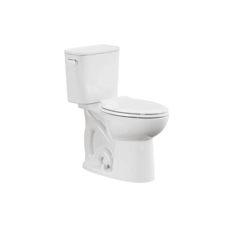 EcoStrength Aspirations Two-Piece 0.80 gpf/3 Lpf Chair Height Elongated Toilet Less Seat