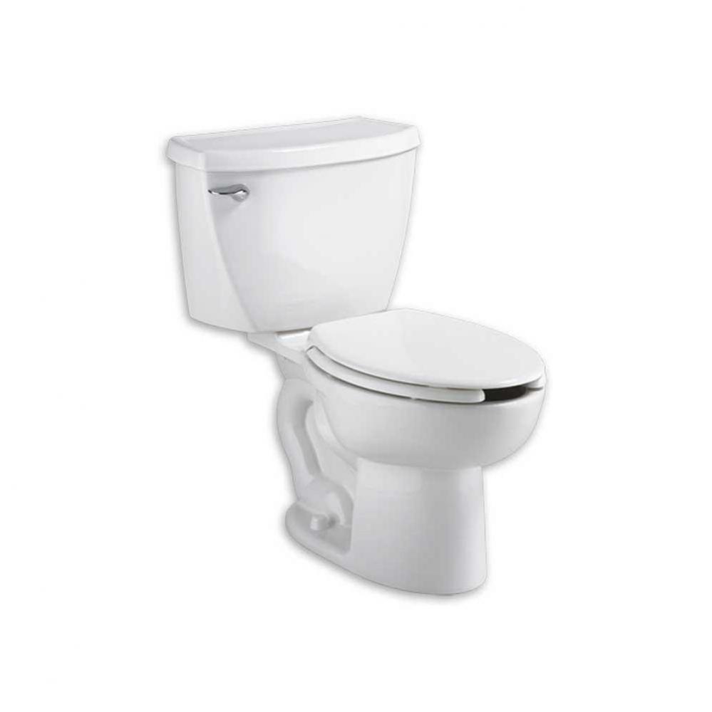 Cadet® Two-Piece Pressure Assist 1.1 gpf/4.2 Lpf Elongated EverClean® Toilet