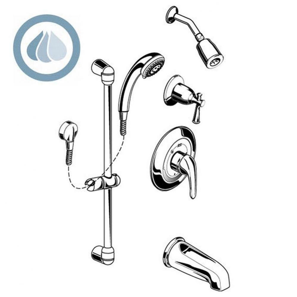 Commercial Shower System Kit - 1.5 Gpm